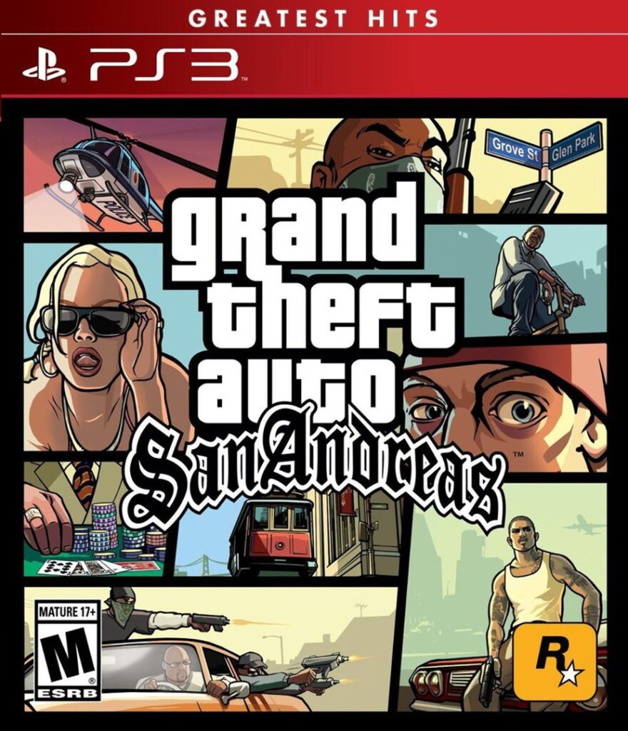 GTA San Andreas HD Remastered PT-BR (Tradução Oficial) PS3