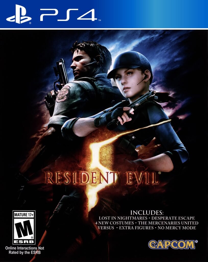 Resident Evil 5 Dublado PT-BR PS4